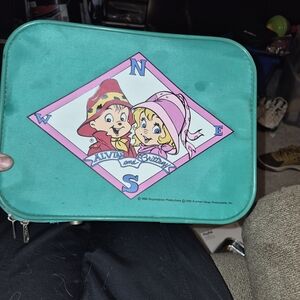 1990 Alvin and the Chipmunks small child's suitcase produced by Karman